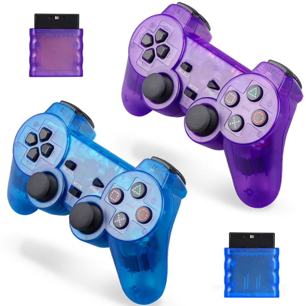 Wireless Gamepad for Sony PS2 Game Controller for Playstation 2...